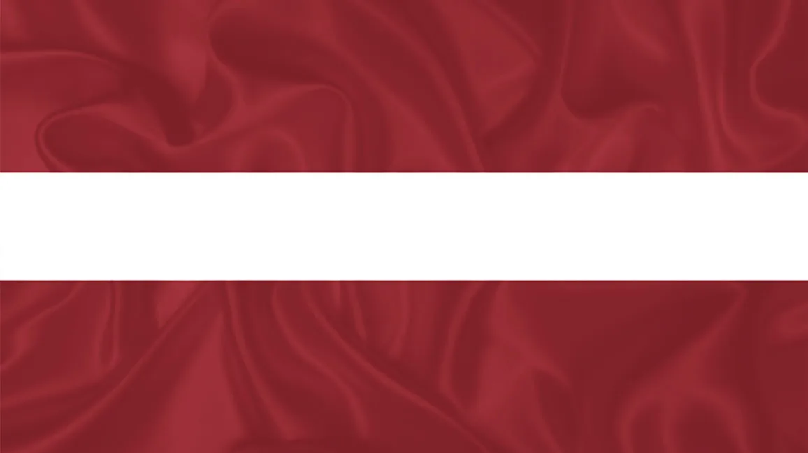 Flagge von Lettland